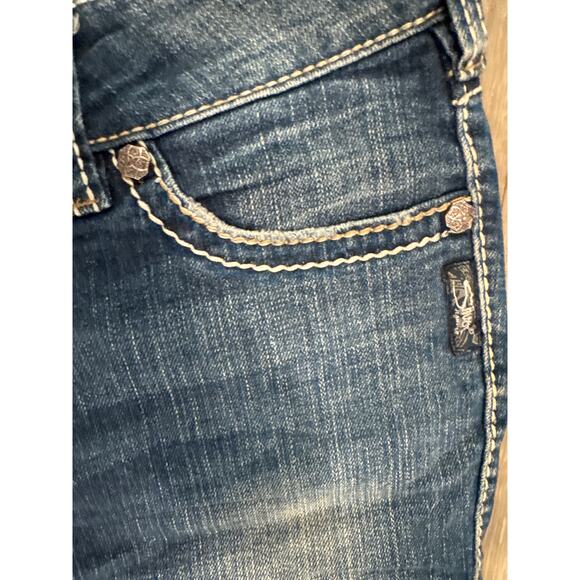 Silver Jeans Co Suki Western Glove Wear Women's Size W25/L32 - Picture 4 of 9